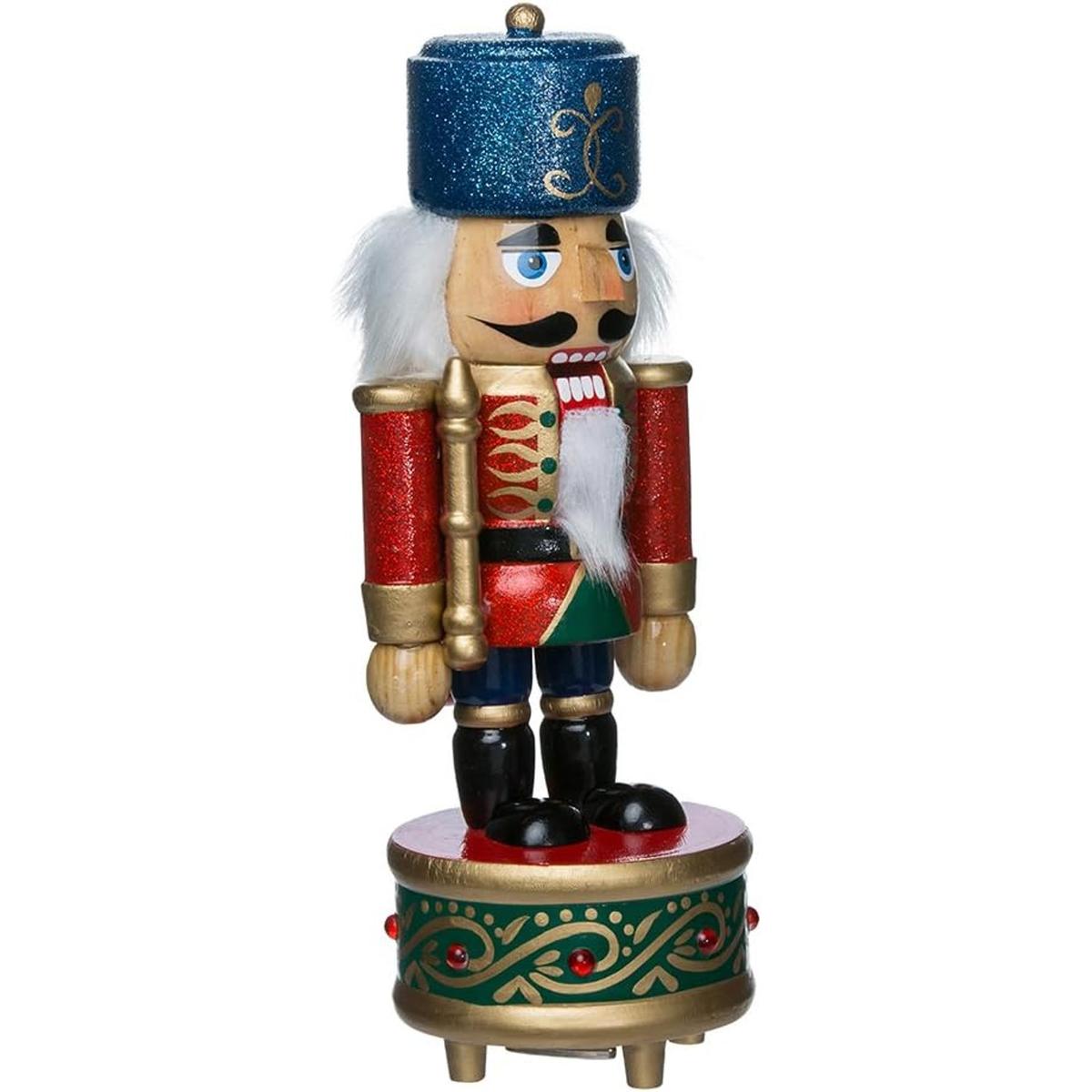 Kurt Adler Cascanueces de soldado musical de madera 9