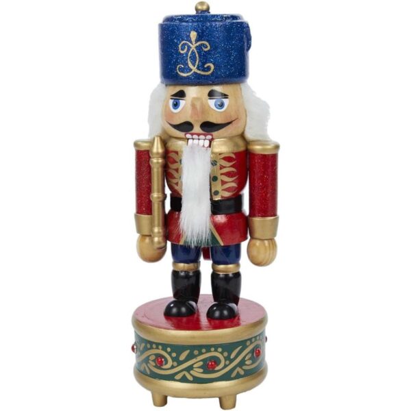 Kurt Adler Cascanueces de soldado musical de madera 9