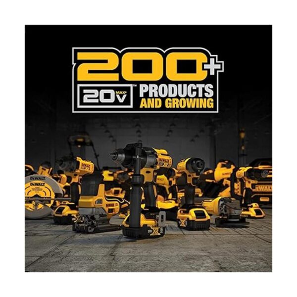 DEWALT Luz de trabajo LED máxima 20V cabeza pivotante_5