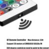 JOYLIT Control remoto LED RF RGB de 28 teclas para RGB SMD_2