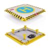 Pista de aterrizaje para helicóptero de control remoto_4