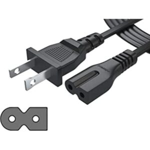 Pwr Long 6Ft 2 Prong Polarized Power Cord for_1