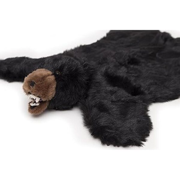 Carstens Alfombra de peluche de oso negro para niños_2