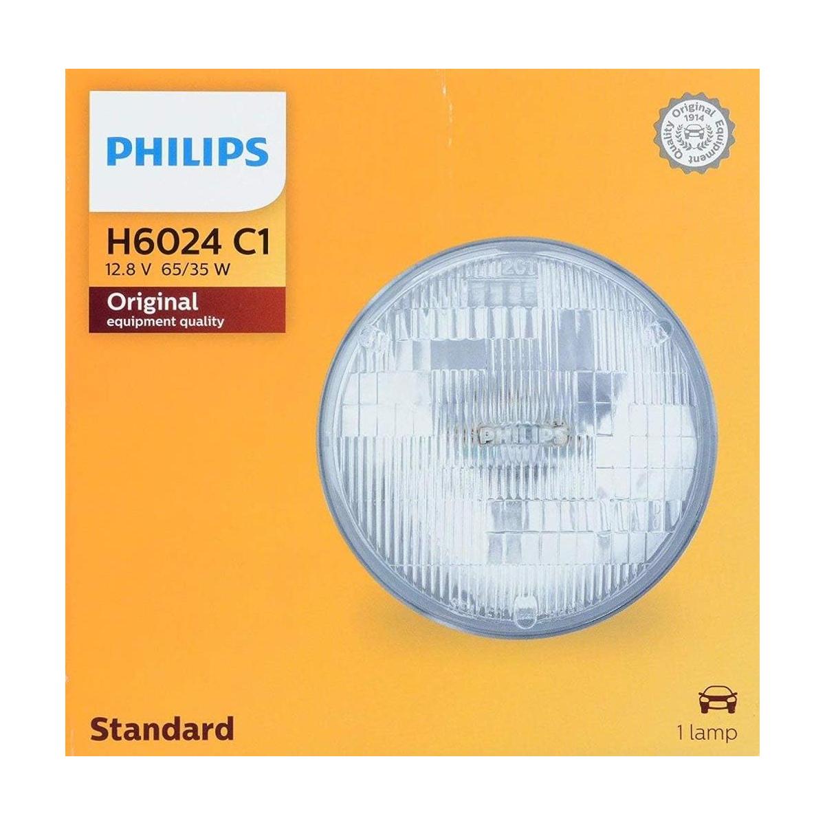 Lámpara de faro delantero Philips Xenón Bulb7 H6024