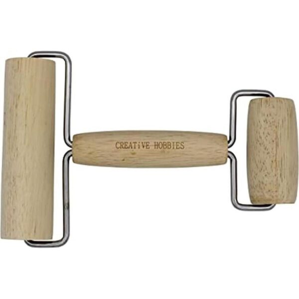 Creative Hobbies Hardwood Pony Roller 2 en 1 Design Dual_1