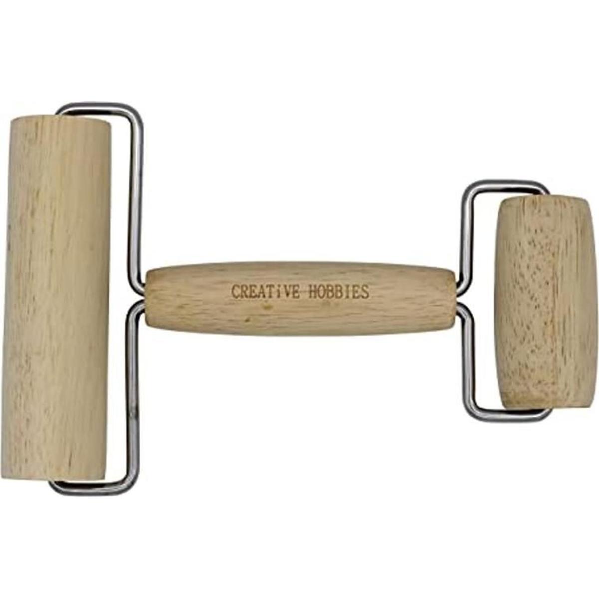 Creative Hobbies Hardwood Pony Roller 2 en 1 Design Dual