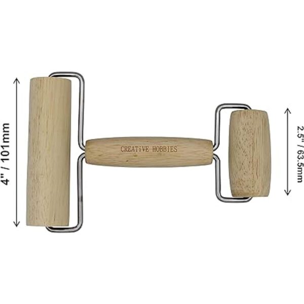Creative Hobbies Hardwood Pony Roller 2 en 1 Design Dual_2
