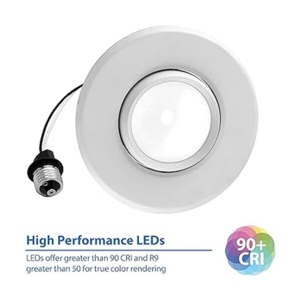 NICOR Lighting Foco LED empotrable intensidad regulable
