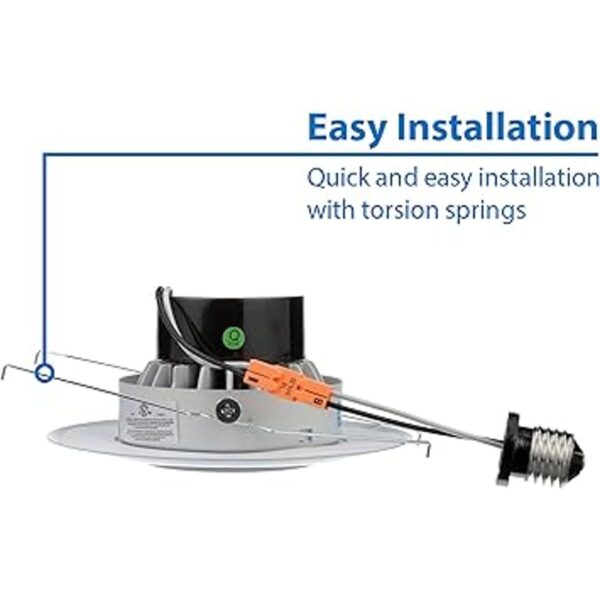 NICOR Lighting Foco LED empotrable intensidad regulable