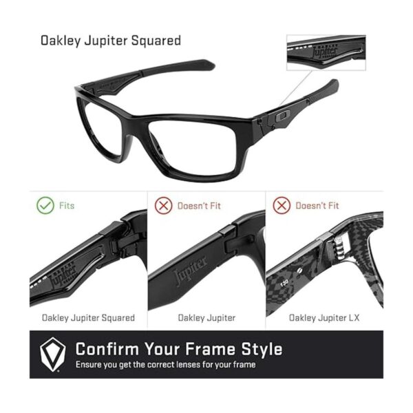 Revant Lentes de repuesto para Oakley Jupiter Squared
