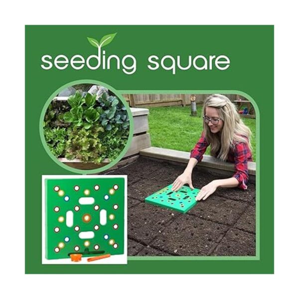 Seeding Square Herramienta espaciadora de semilla y_5