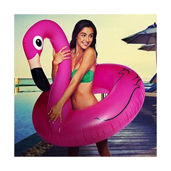 Bigmouth Inc Flotador para piscina con forma de flamenco_1
