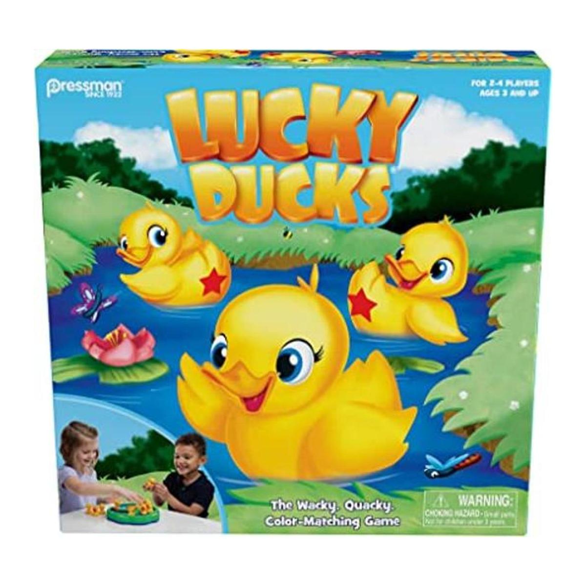 Lucky Ducks El juego de memoria y de parejas que se mueve.