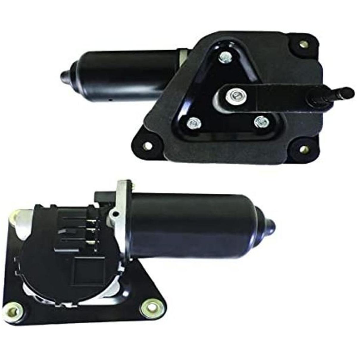 Motor de limpiaparabrisas delantero con placa de montaje