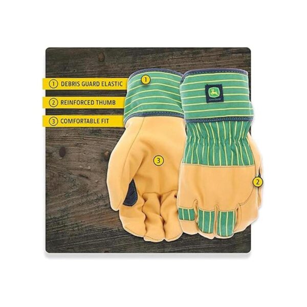 John Deere JD00024Y Just Like Dad Guantes de piel_4