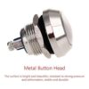 ESUPPORT Interruptor de botón de presión de metal_4