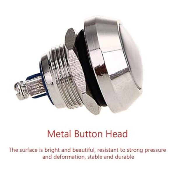 ESUPPORT Interruptor de botón de presión de metal_4