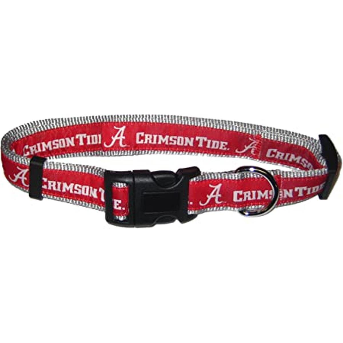 Pets First Alabama Crimson Tide NCAA Dog Collar