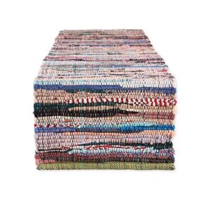 Juego de 6 manteles individuales de chindi lavables a_1