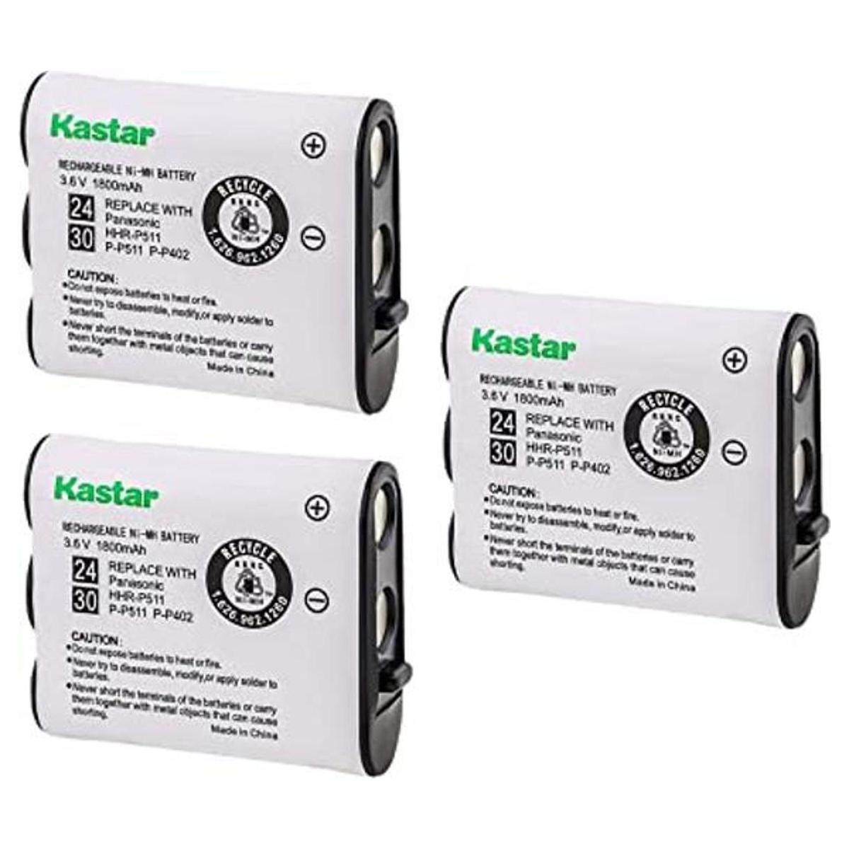 Kastar hhrp511HHRP402 Batería Paquete de 3 tipo 2430