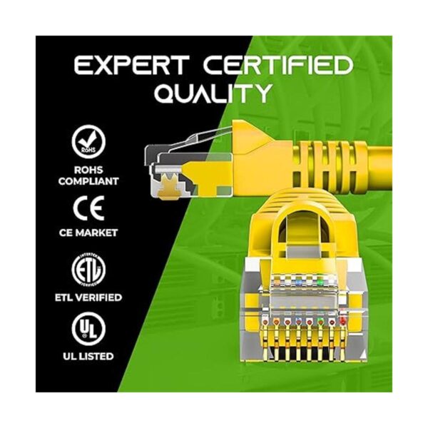 GearIT Cable Ethernet Cat 6 de 0.5 pies y 6 pulgadas_5