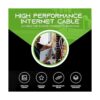GearIT Cable Ethernet Cat 6 de 0.5 pies y 6 pulgadas_2