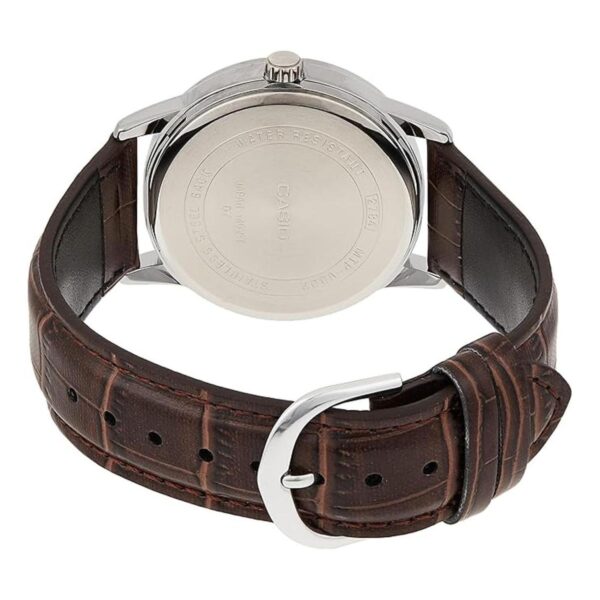 MTPV002L7B Reloj analógico estándar de cuero banda_2
