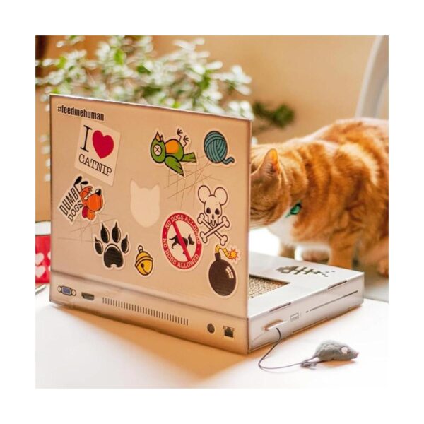 Serie UCK UK casa de juego para gatos Computadora