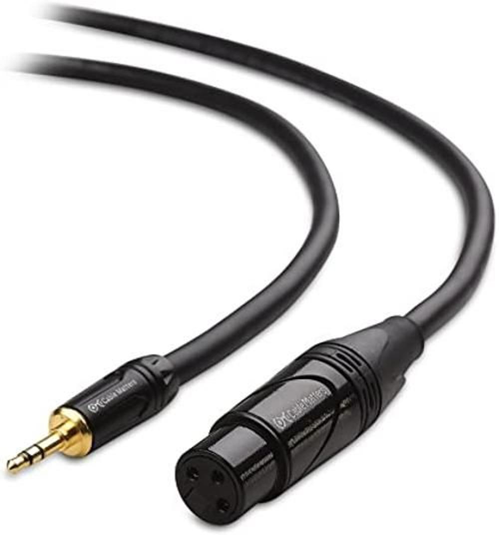 CABLE MATTERS 18 pulgadas Cable desequilibrado de 3.5
