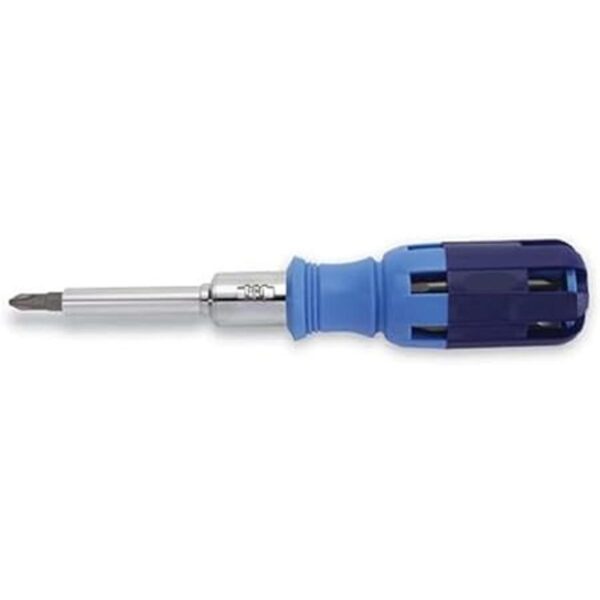 Lutz 21001 Destornillador de carraca 15en1 azul. Azul_2