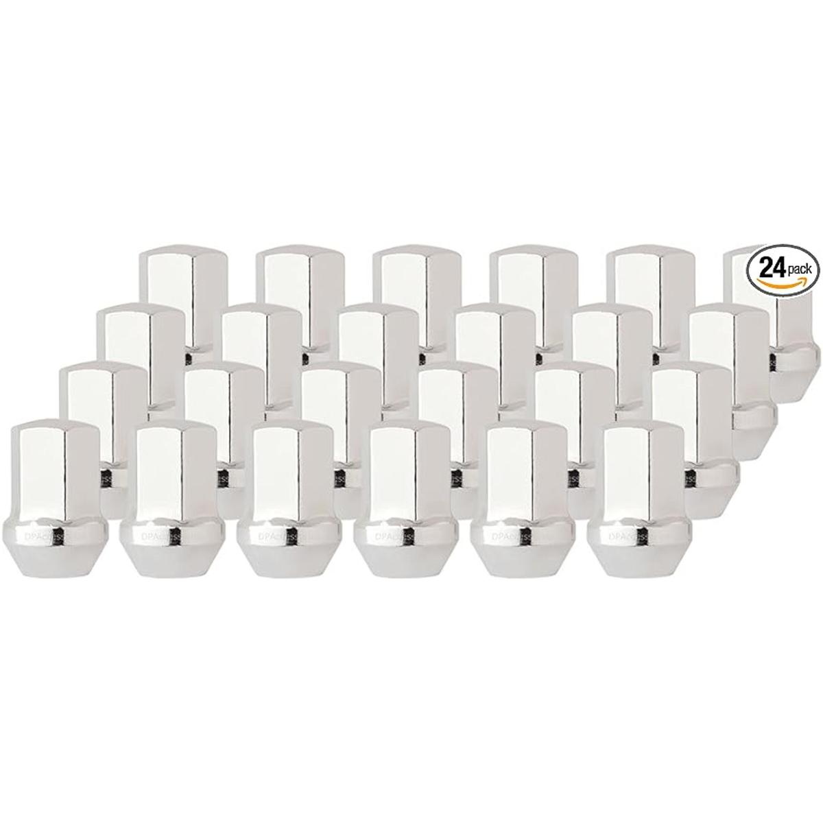 DPAccessories LCB3C8HCOCH04024 Tuercas de rueda cromadas