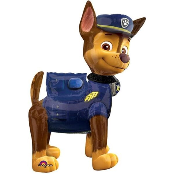 Globo hinchable con diseño de Chase de la patrulla canina_1