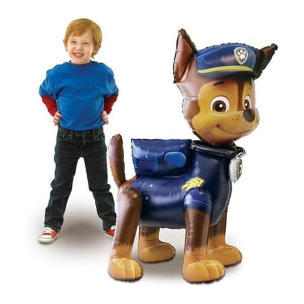Globo hinchable con diseño de Chase de la patrulla canina_2