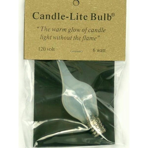 Paquete de 12 6 W de tamaño grande CandleLite bombillas_2