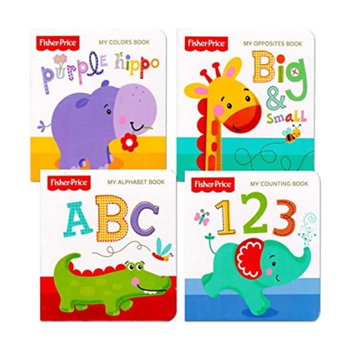 Mis primeros libros de Fisher Price Juego de 4 Libros