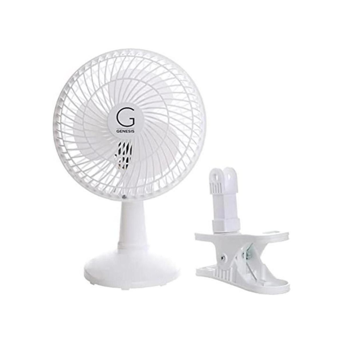 Genesis A1CLIPFANBLUE Ventilador de clip de 6 pulgadas 6
