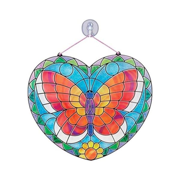 Kit de actividades Stained Glass Made Easy mariposa 140_1