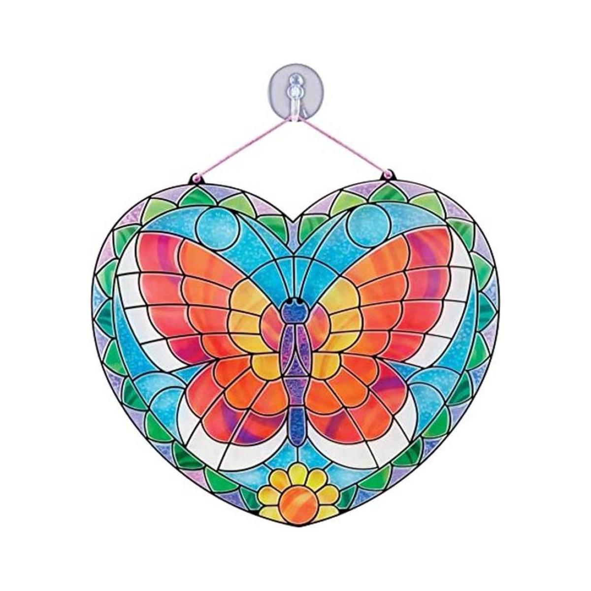 Kit de actividades Stained Glass Made Easy mariposa 140