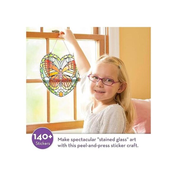 Kit de actividades Stained Glass Made Easy mariposa 140_2