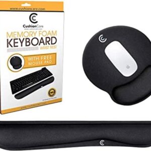 Juego de reposamuñecas para teclado y mouse cojín de_1
