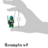 LEGO Minecraft Minifigure Wolf Minifig Gris Animal_3