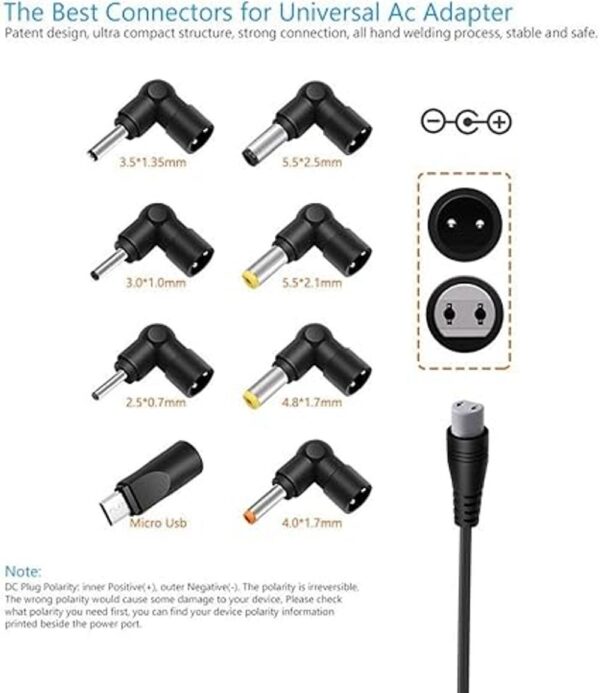 Belker Adaptador universal de 12 W 3 V 4.5 V 5 V 6 V_2