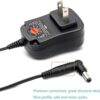 Belker Adaptador universal de 12 W 3 V 4.5 V 5 V 6 V_5