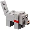 LEGO Minecraft Minifigure Wolf Minifig Gris Animal_2