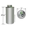 GEGenteq 97F983330 5 uf MFD 370440 voltios VAC AmRad_2