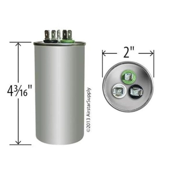 GEGenteq 97F983330 5 uf MFD 370440 voltios VAC AmRad_2