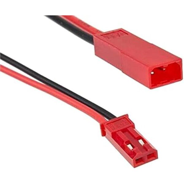 RGBZONE 20 pares de 22 AWG 2Pin JST conector cable macho