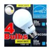 EcoSmart Bombilla LED regulable 60 W equivalente a