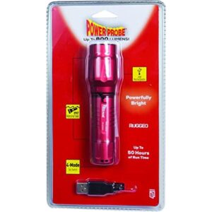 Linterna de sonda de potencia color rojo PPFL101CS_1