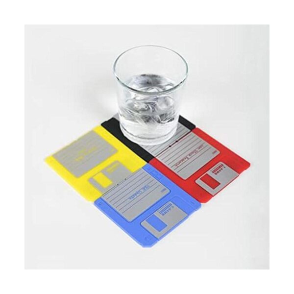 Modern Coaster Set de posavasos de silicona antideslizante_1